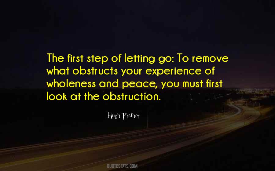 Peace Letting Go Quotes #1029904
