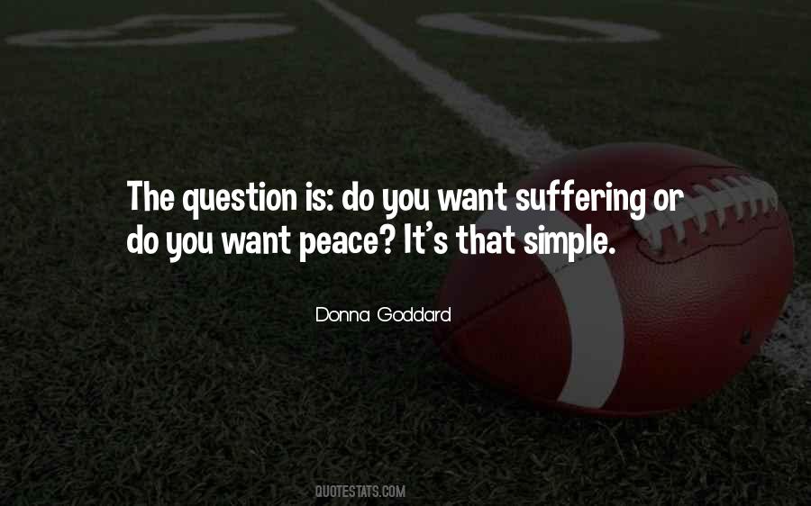 Peace Letting Go Quotes #1055727