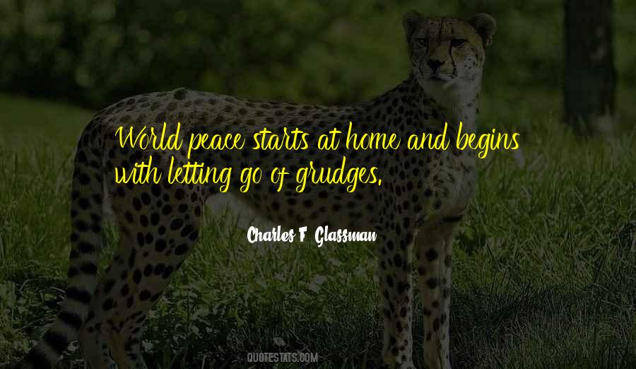 Peace Letting Go Quotes #1162714