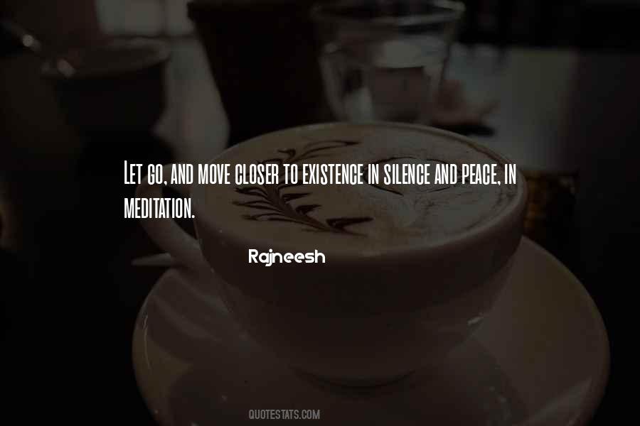 Peace Letting Go Quotes #1626287