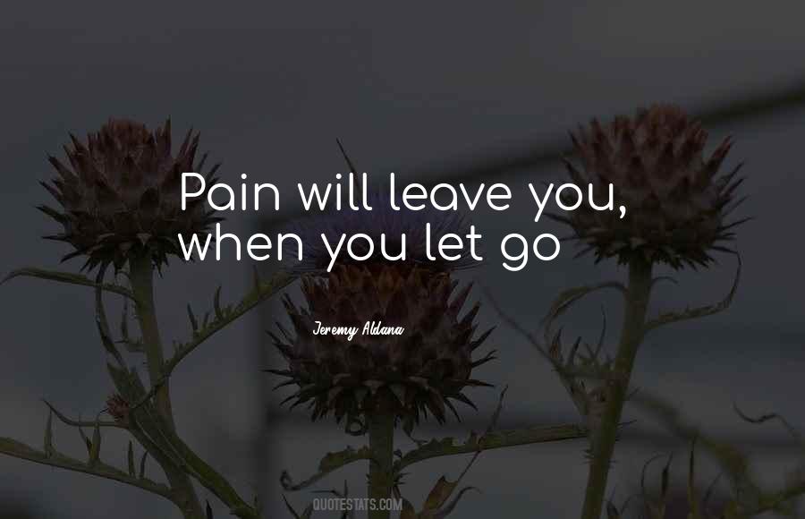 Peace Letting Go Quotes #1817393