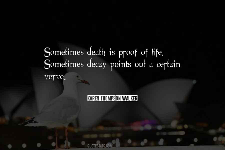 Proof Of Life Quotes #1163768