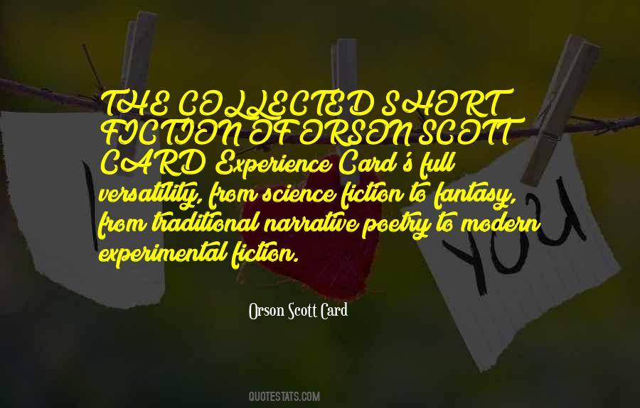 Orson Scott Quotes #37094