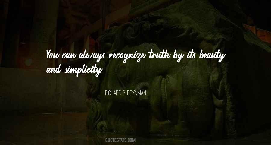 Simplicity And Truth Quotes #1235792