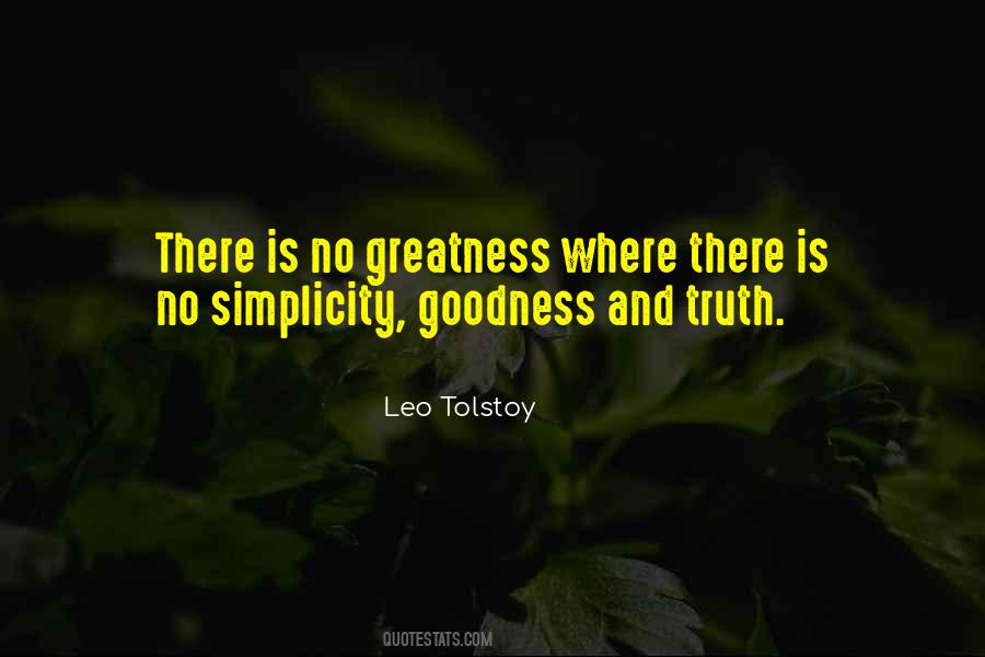 Simplicity And Truth Quotes #1377109