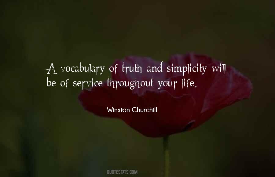 Simplicity And Truth Quotes #1446722