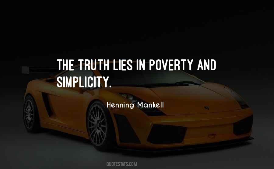 Simplicity And Truth Quotes #993190