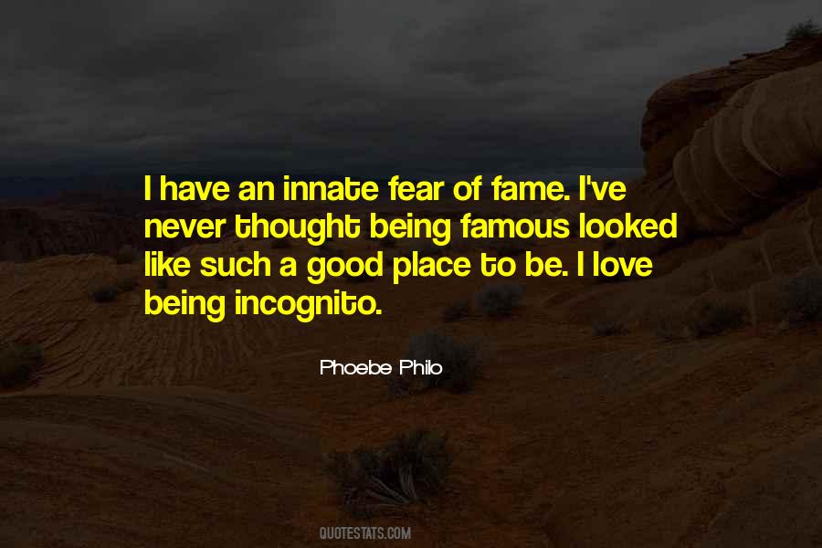 Famous Fear Quotes #746673