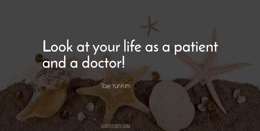 Patient Life Quotes #203484