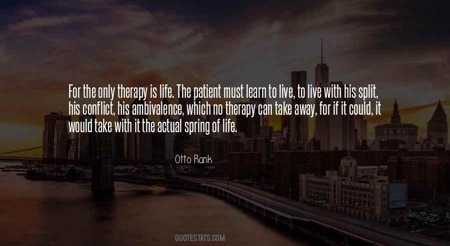 Patient Life Quotes #445734