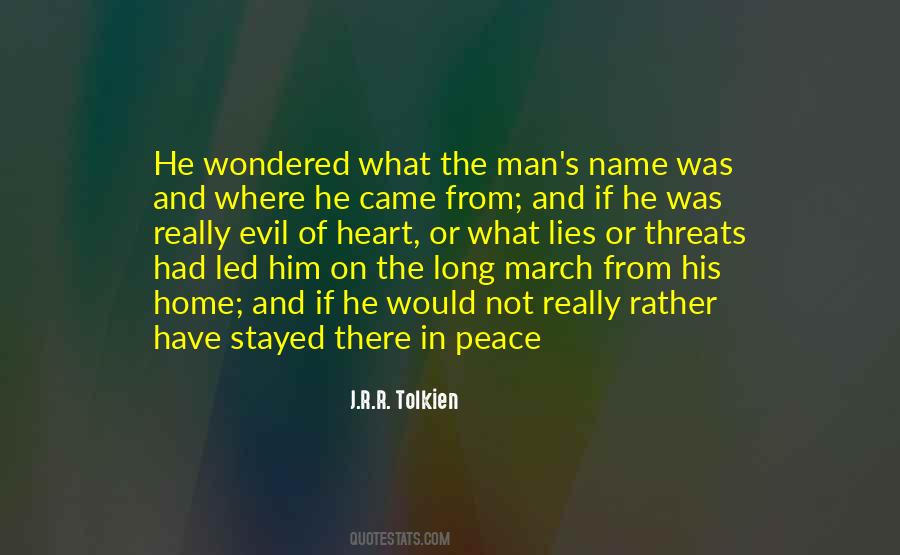 Quotes About Home Tolkien #1372524