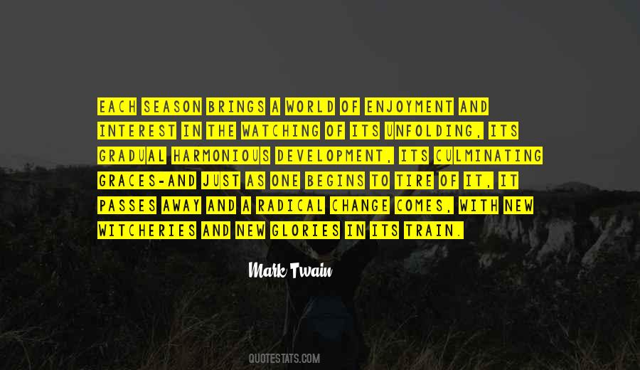 Quotes About The Change Of Season #1848360