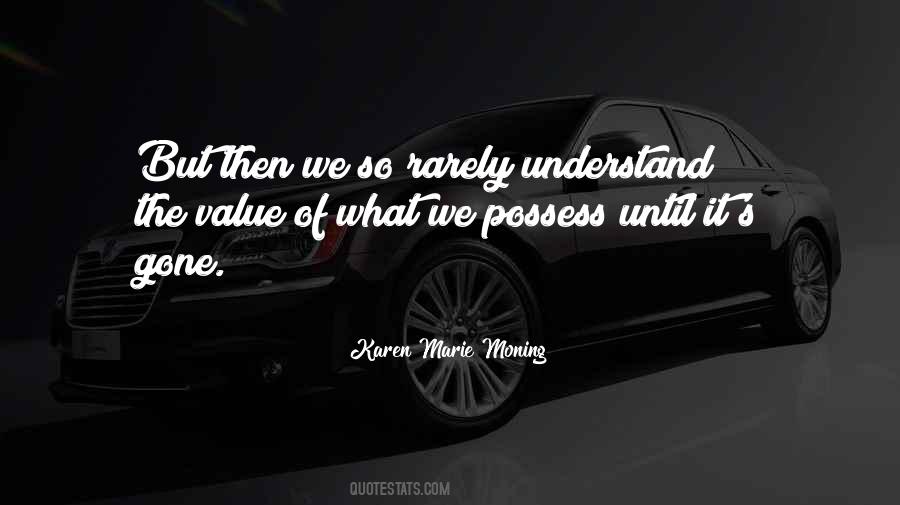 Understand Your Value Quotes #156368