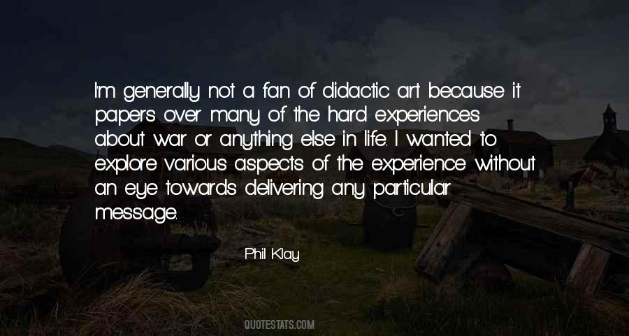 Art Experience Quotes #1186379