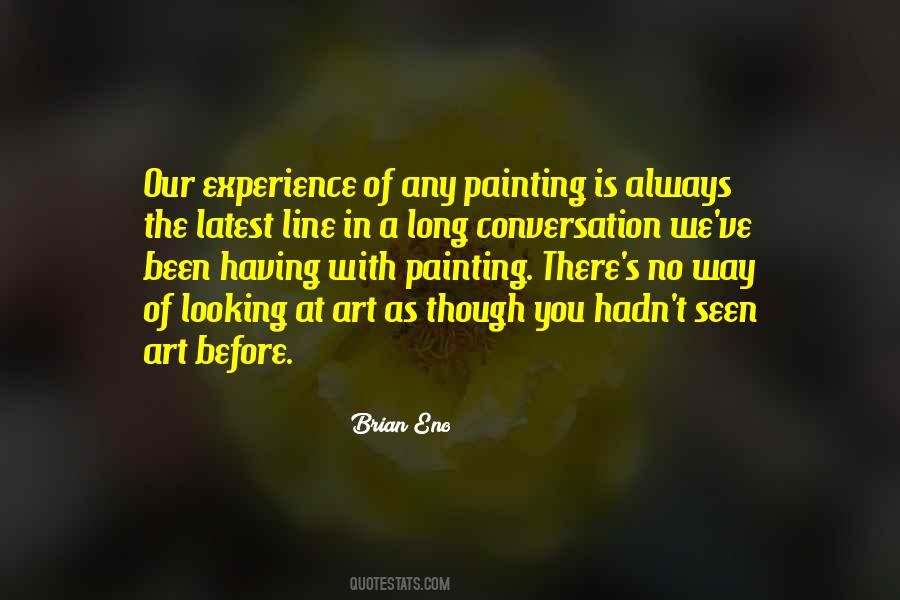 Art Experience Quotes #731734