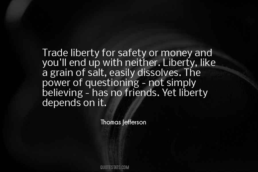 Liberty For Safety Quotes #550186