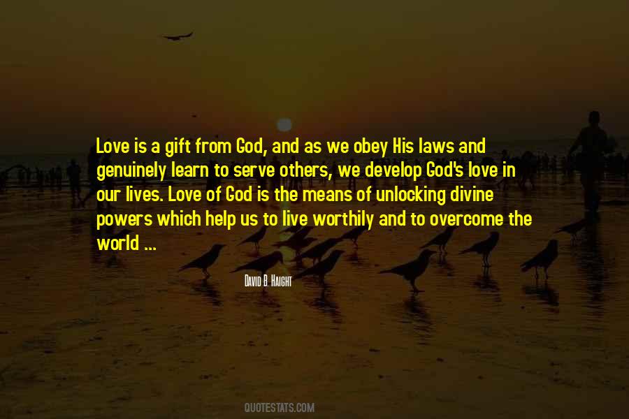 Life Is A Gift Of God Quotes #792967