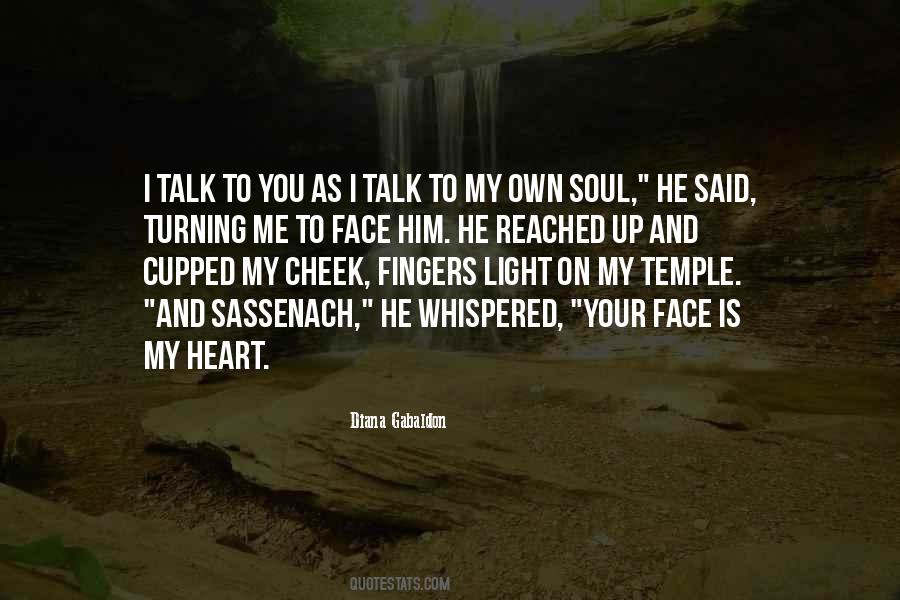 Talk To Your Heart Quotes #43073