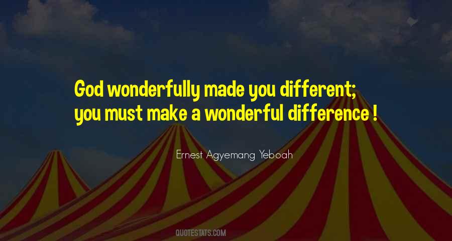 You Do Make A Difference Quotes #1173782