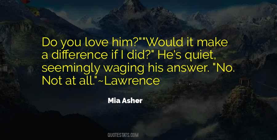 You Do Make A Difference Quotes #1545946