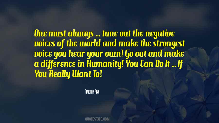 You Do Make A Difference Quotes #1611240