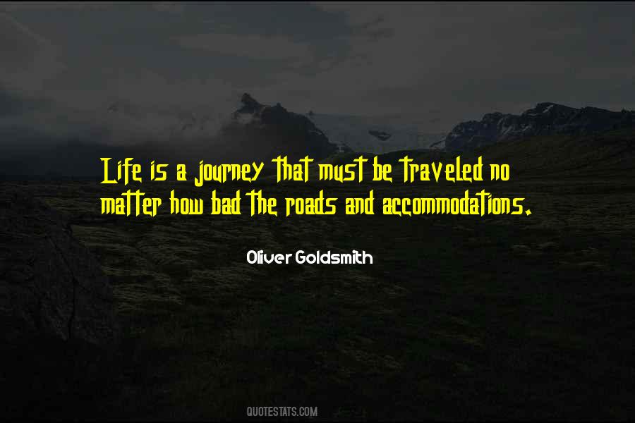 Is A Journey Quotes #1136841