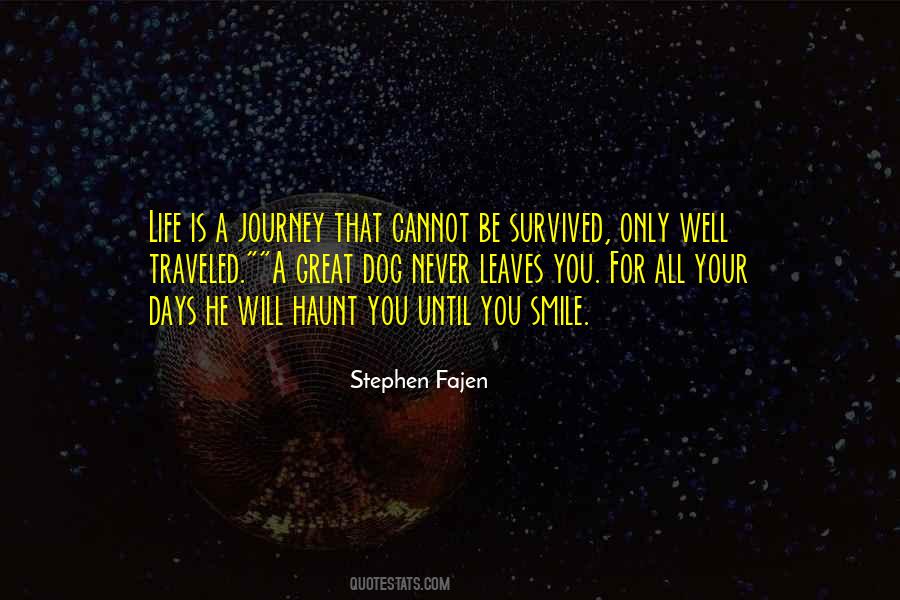 Is A Journey Quotes #1701145
