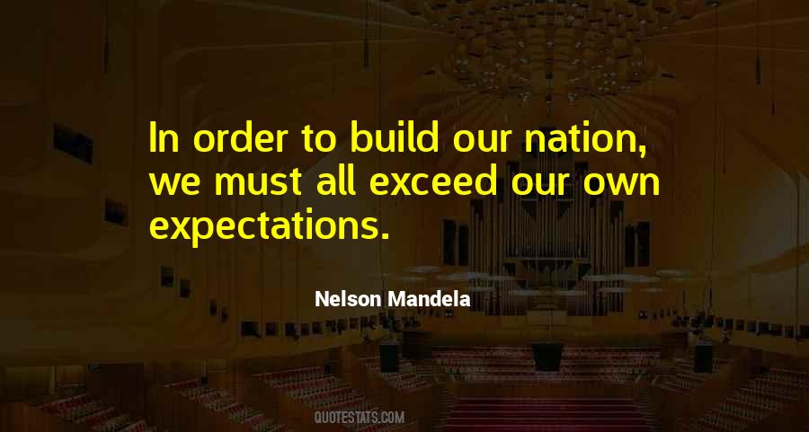 Our Own Expectations Quotes #1480981