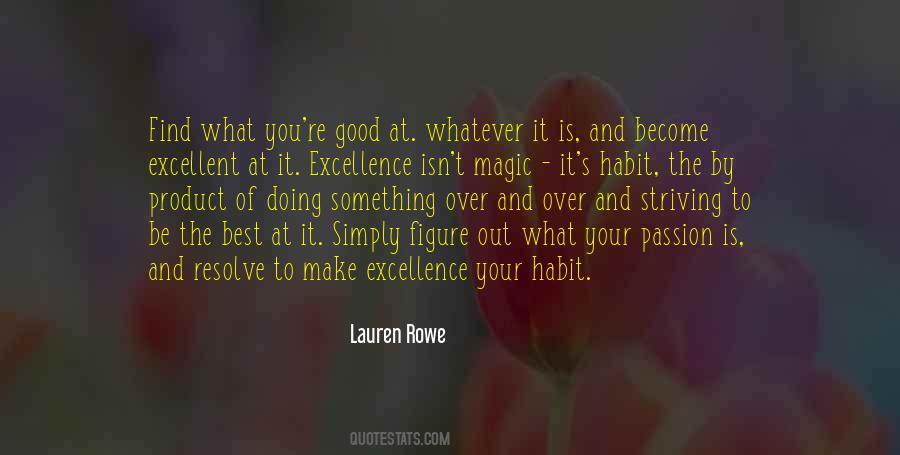 Best Excellence Quotes #1133044