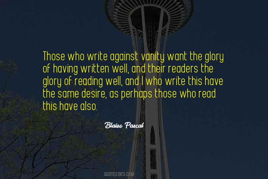 Oh Vanity Quotes #179993