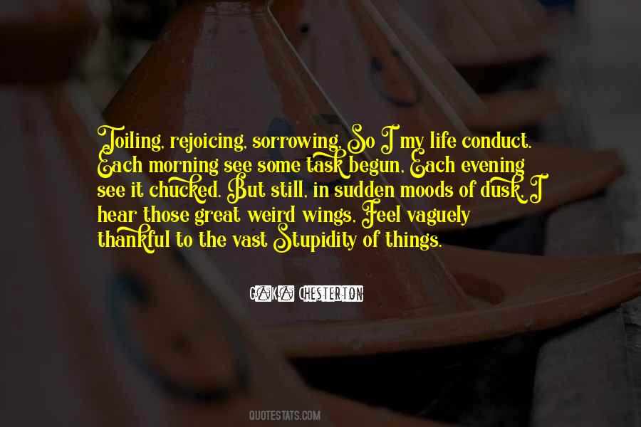 Weird Morning Quotes #1372750