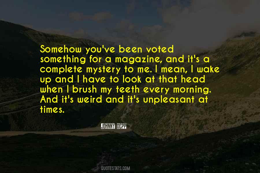 Weird Morning Quotes #235050