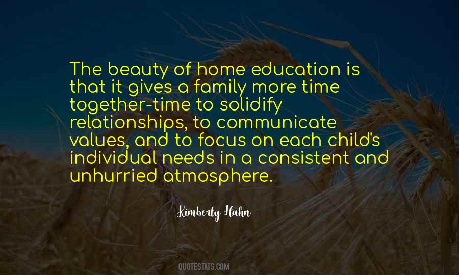 Quotes About Home Education #1654662
