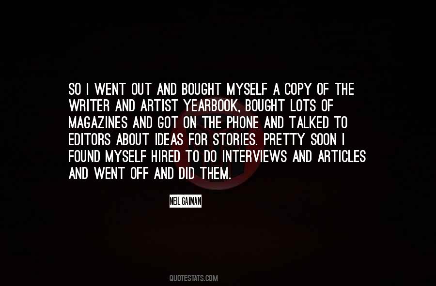 Artist Yearbook Quotes #569636 Artist Yearbook Quotes #569636