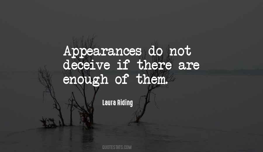 Appearance Deceiving Quotes #1274925