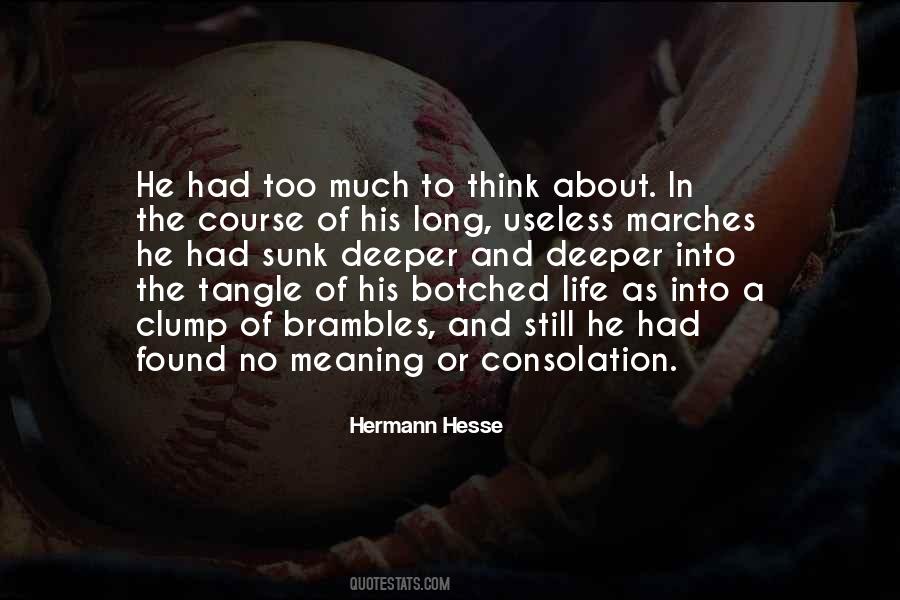 No Meaning To Life Quotes #1526537