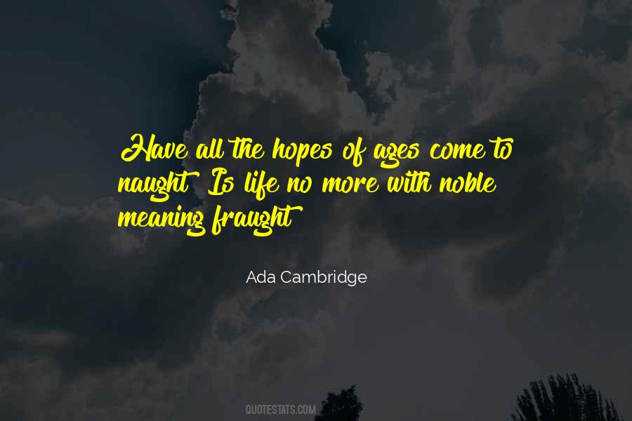No Meaning To Life Quotes #1613610