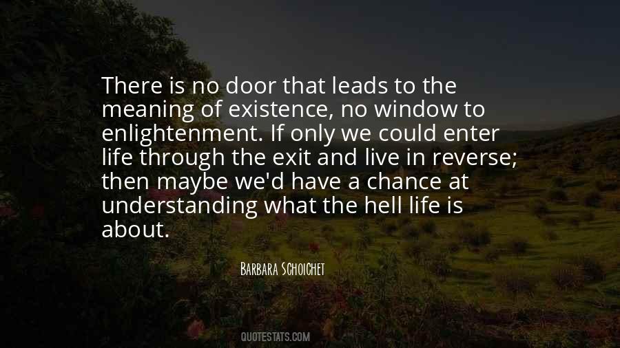 No Meaning To Life Quotes #329797