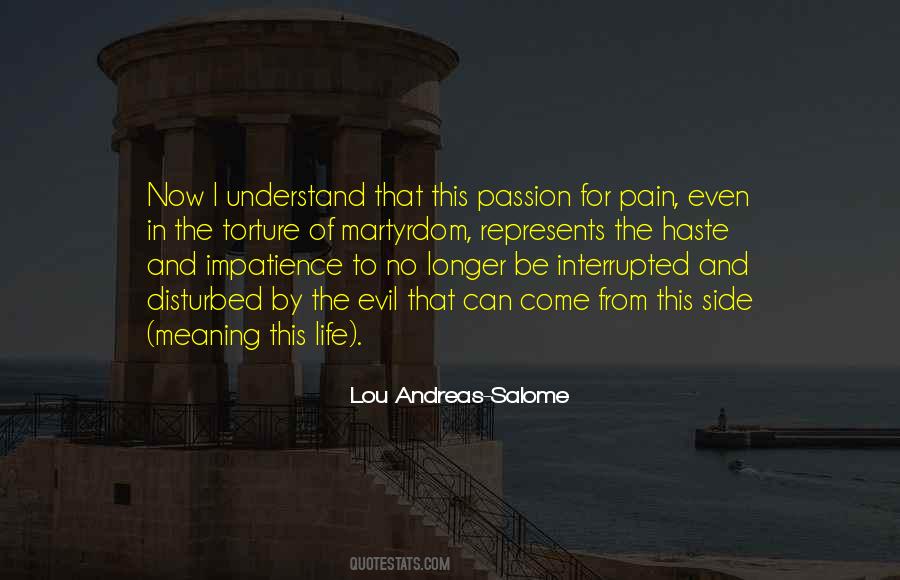 No Meaning To Life Quotes #550386