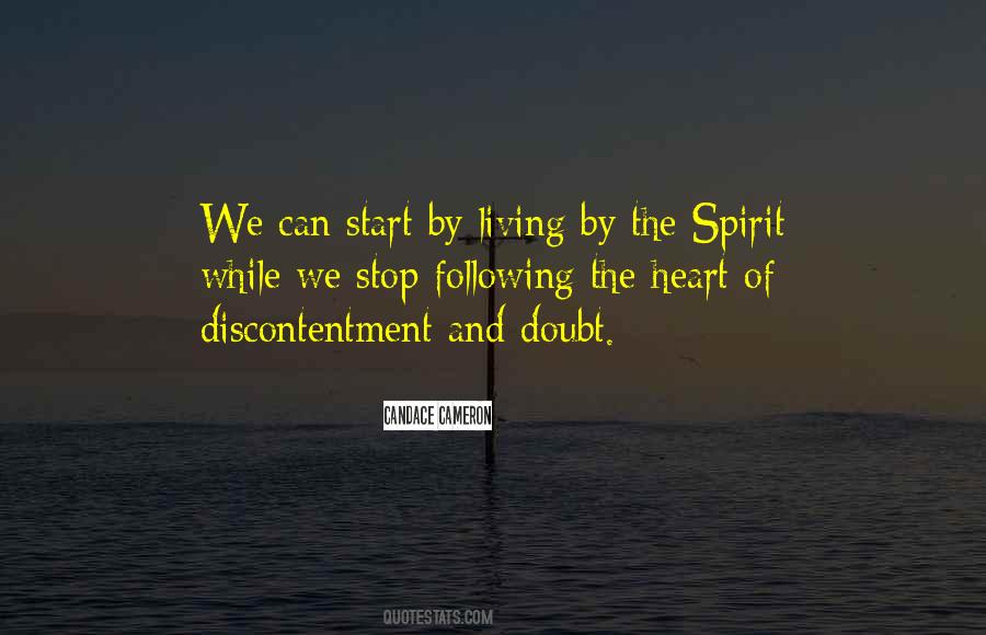 Living By The Spirit Quotes #1125861