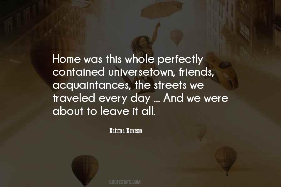 Quotes About Home And Friends #130080