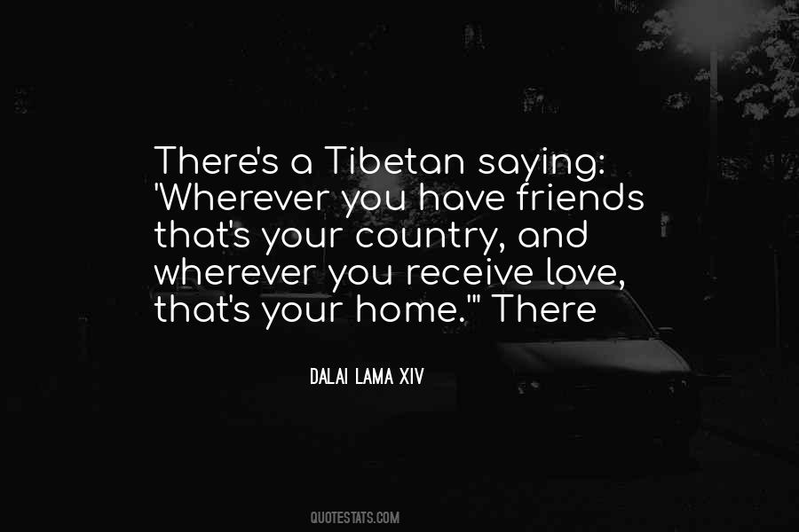 Quotes About Home And Friends #491210