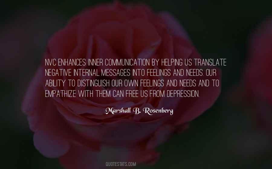 Internal Feelings Quotes #1086670