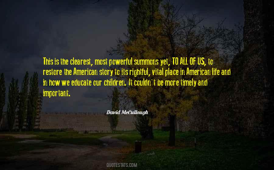 Powerful American Quotes #1026986