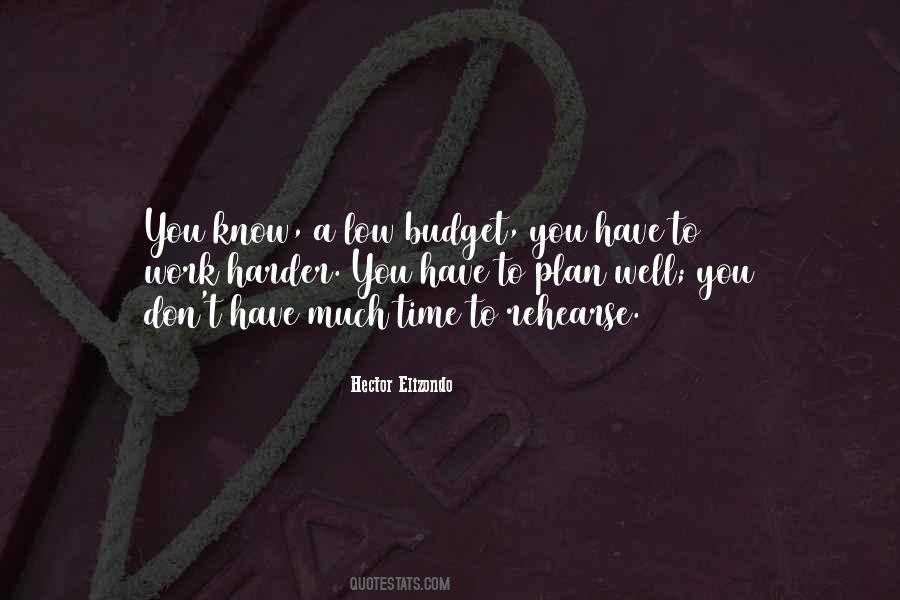 Budget Plan Quotes #1312687