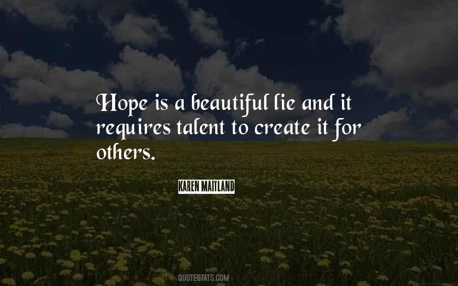 Life Is A Hope Quotes #226289