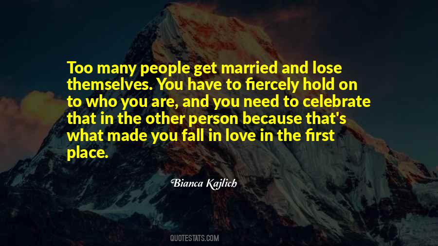 Hold On Love Quotes #75966
