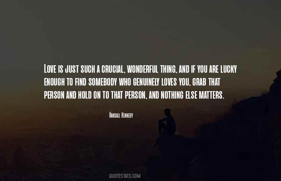 Hold On Love Quotes #840471