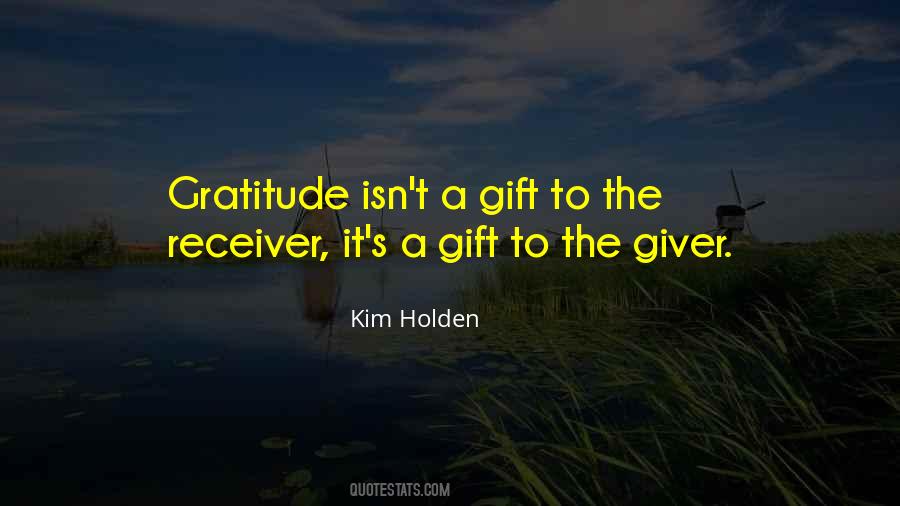 Gift Giver Quotes #1499753