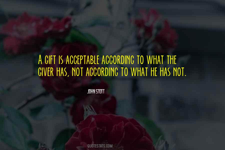Gift Giver Quotes #658527